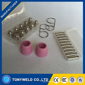 High quality plasma cutter torch consumables kits set for AG60 SG55